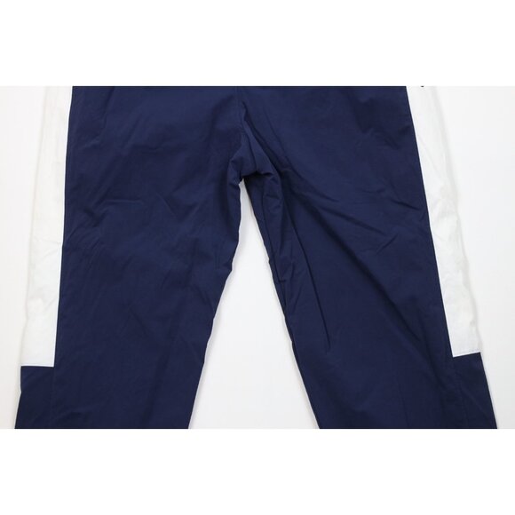 Nike Air Jordan Mens Small Line Jumpman Windbreaker Joggers Pants Navy Blue - Picture 10 of 13